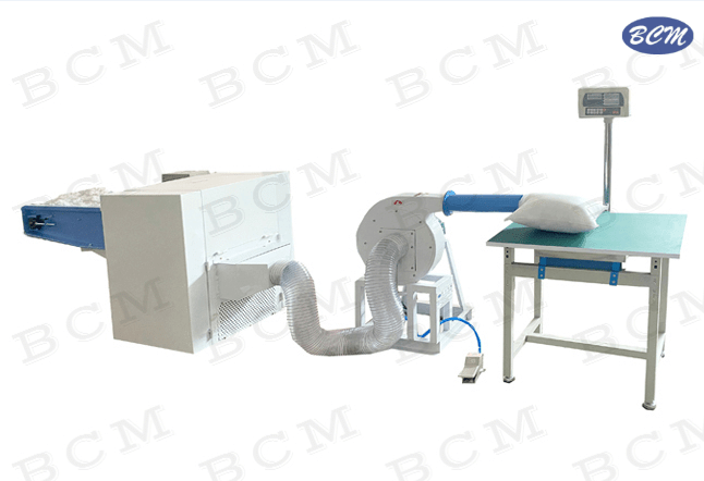 松棉機加直吹 BC1012+BC310（含工作臺及電子稱(chēng)）